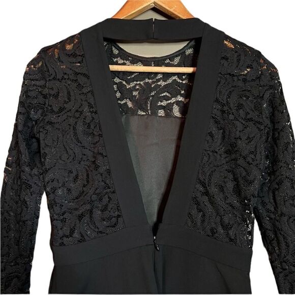 Parker black lace romper. Size xs - Picture 3 of 10